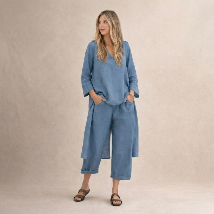 Marianne | Conjunto de Linho Solto