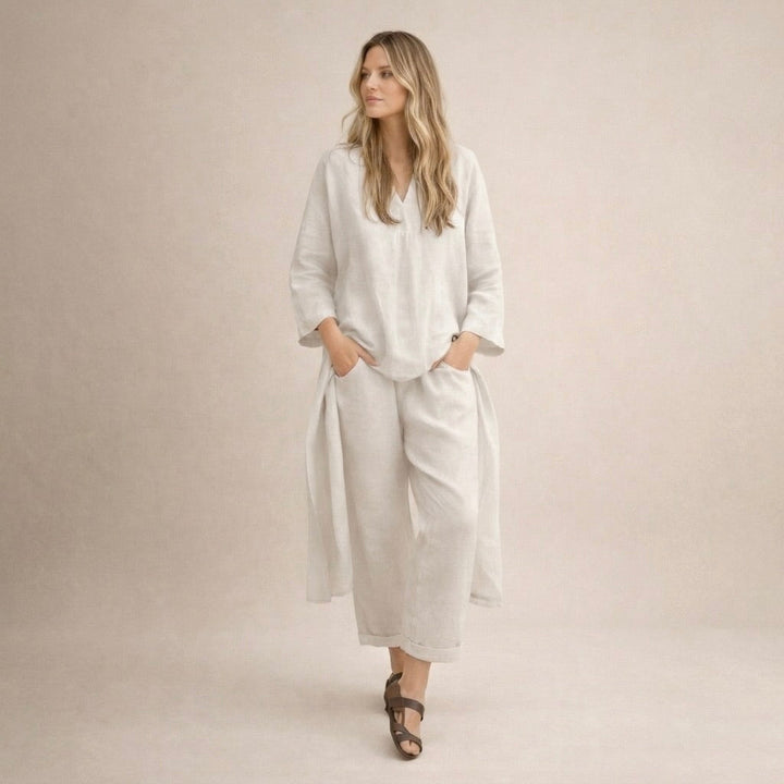 Marianne | Conjunto de Linho Solto