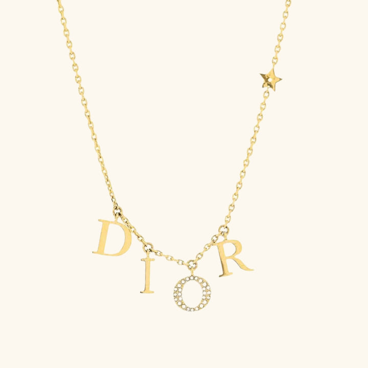Colar DR Dourado