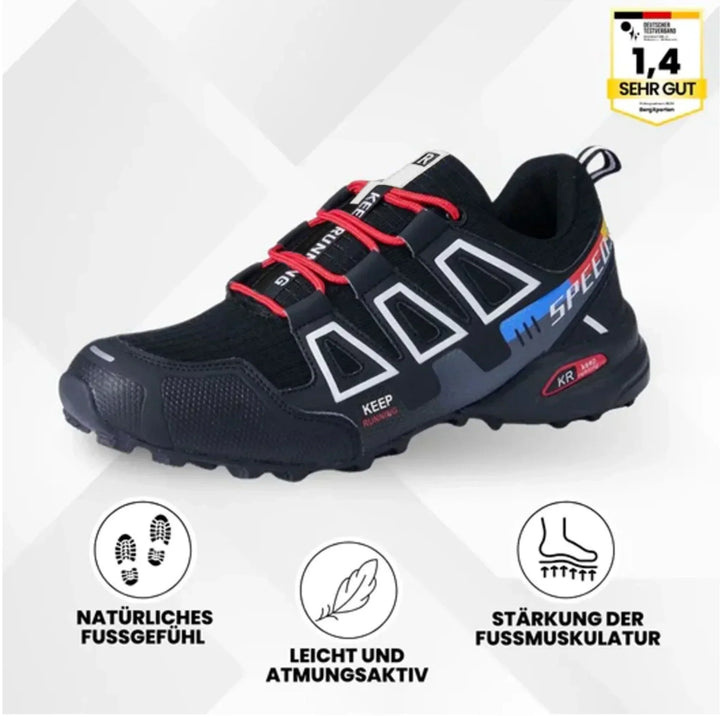 OrthoTrekking | sapato de trekking e caminhada ergonómico e aliviador de dor