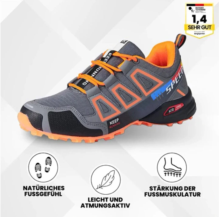 OrthoTrekking | sapato de trekking e caminhada ergonómico e aliviador de dor