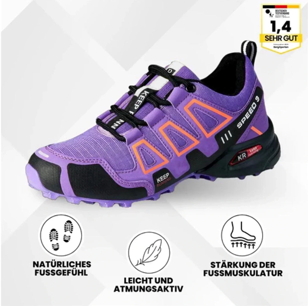 OrthoTrekking | sapato de trekking e caminhada ergonómico e aliviador de dor