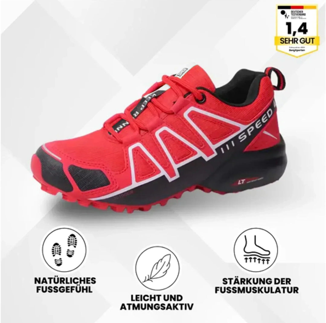 OrthoTrekking | sapato de trekking e caminhada ergonómico e aliviador de dor