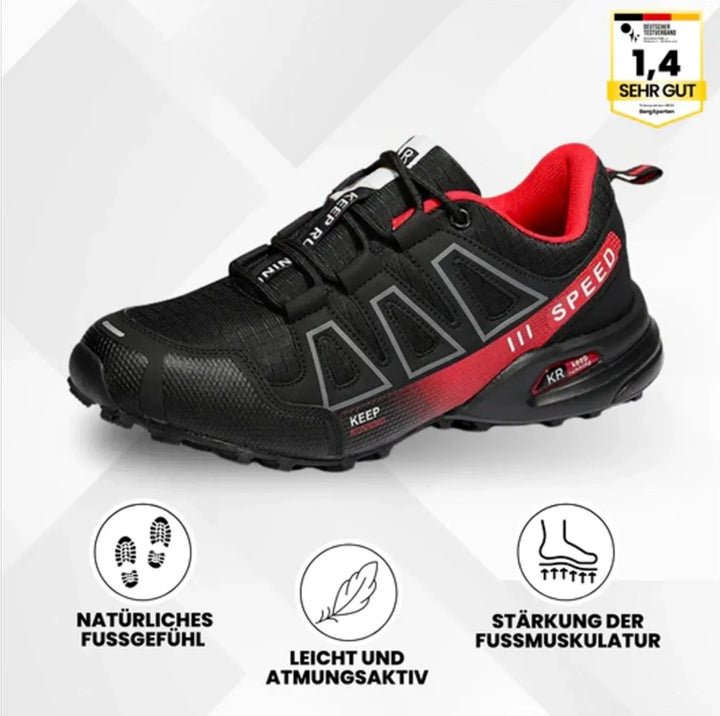 OrthoTrekking | sapato de trekking e caminhada ergonómico e aliviador de dor