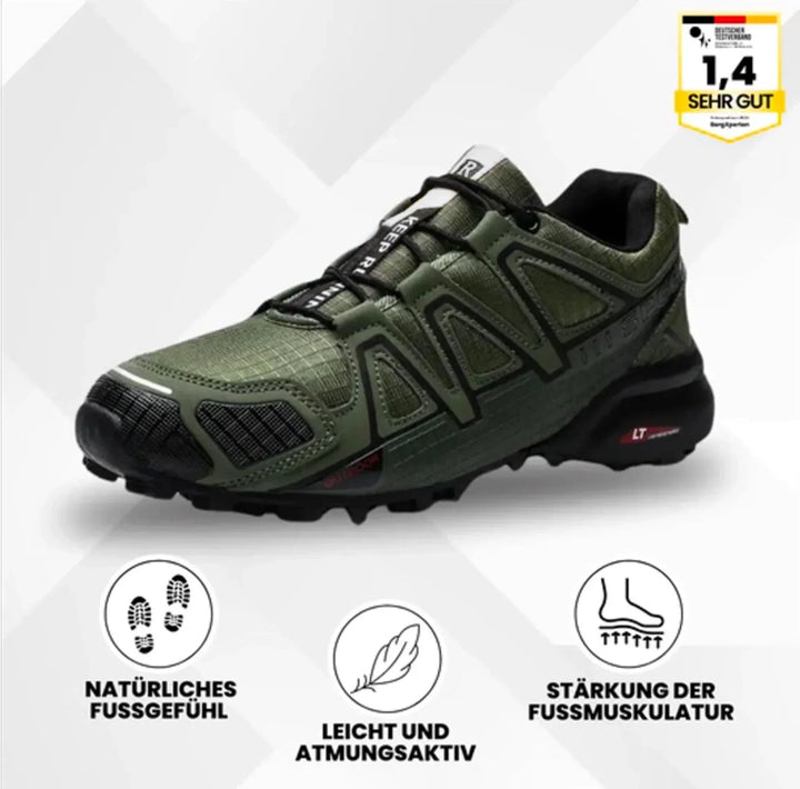 OrthoTrekking | sapato de trekking e caminhada ergonómico e aliviador de dor
