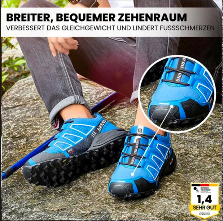 OrthoTrekking | sapato de trekking e caminhada ergonómico e aliviador de dor