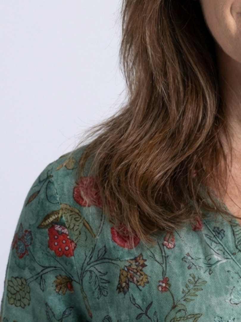MARINA | VESTIDO MAXI DE FLORES