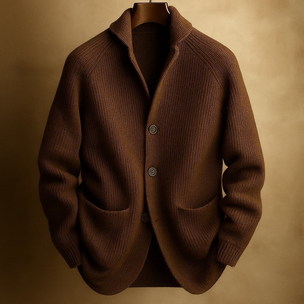 SILVORO | CASACO DE MALHA RIBBON PARA HOMENS