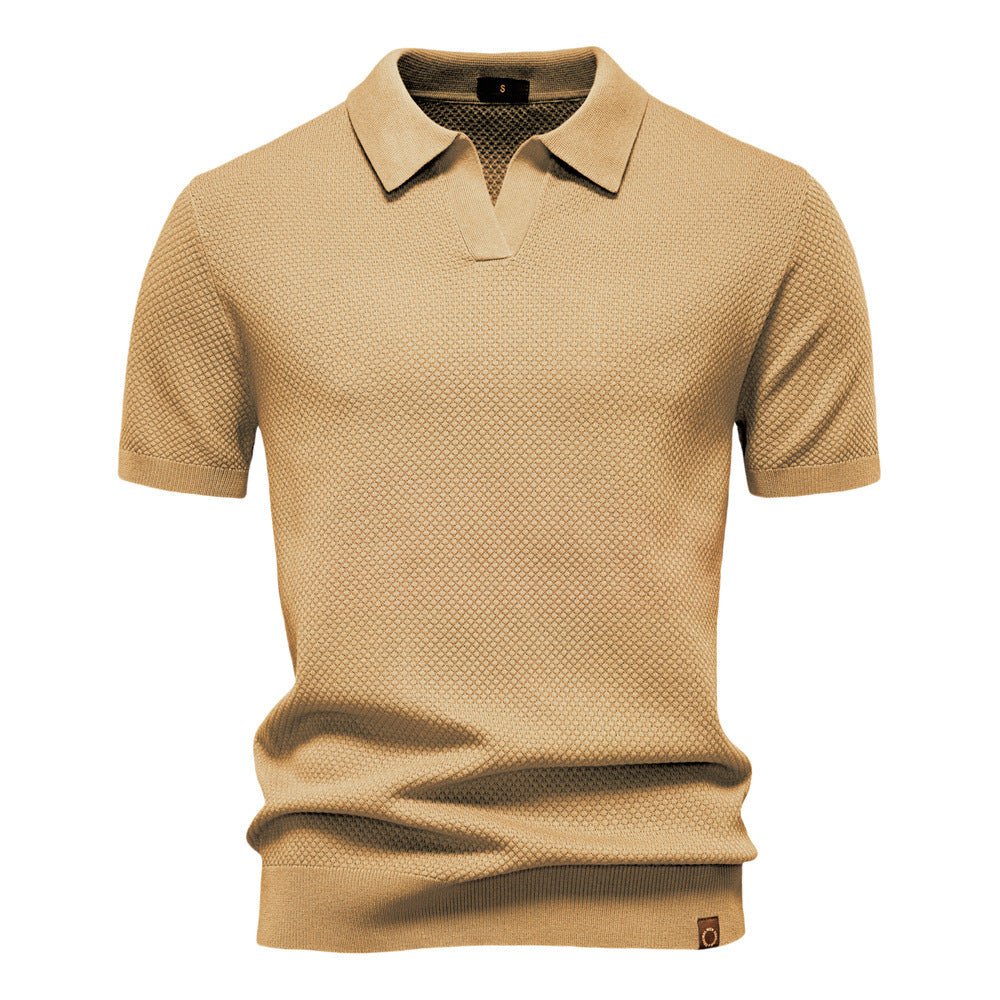 Agosto | Polo-shirt estruturado casual