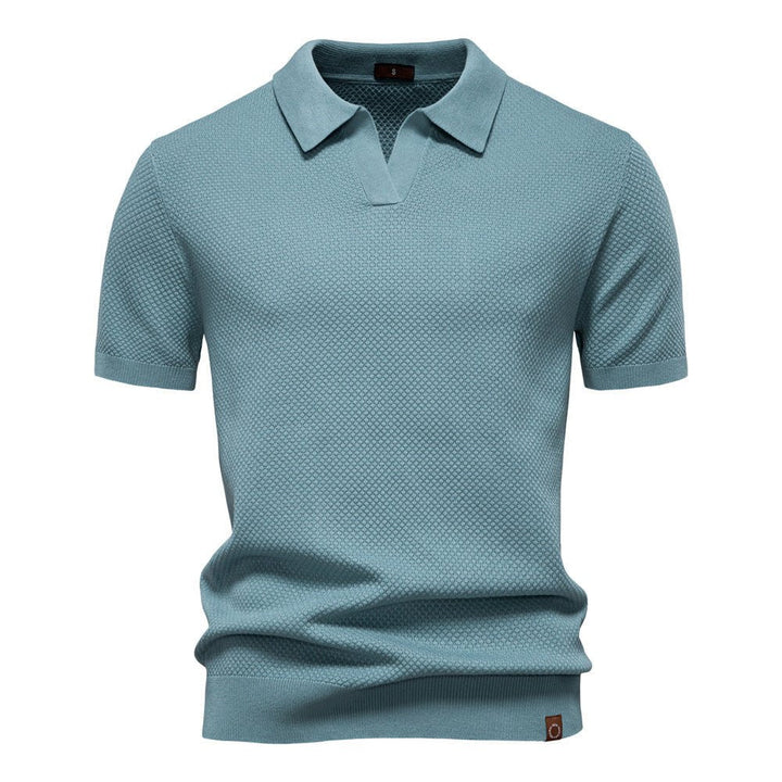 Agosto | Polo-shirt estruturado casual