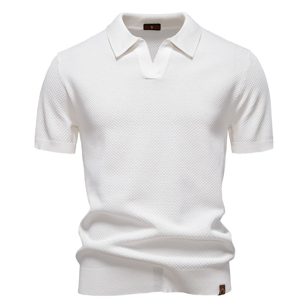 Agosto | Polo-shirt casual estruturado