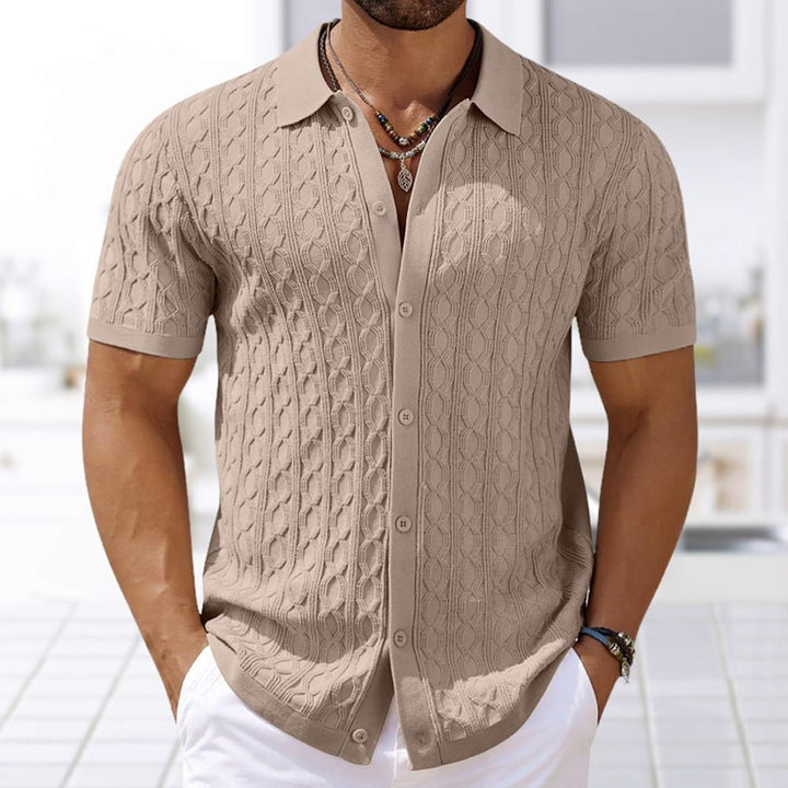 Menno | Camisa de Malha de Manga Curta