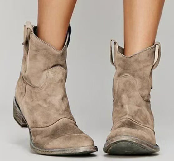 Carlotta | Botins em Camurça