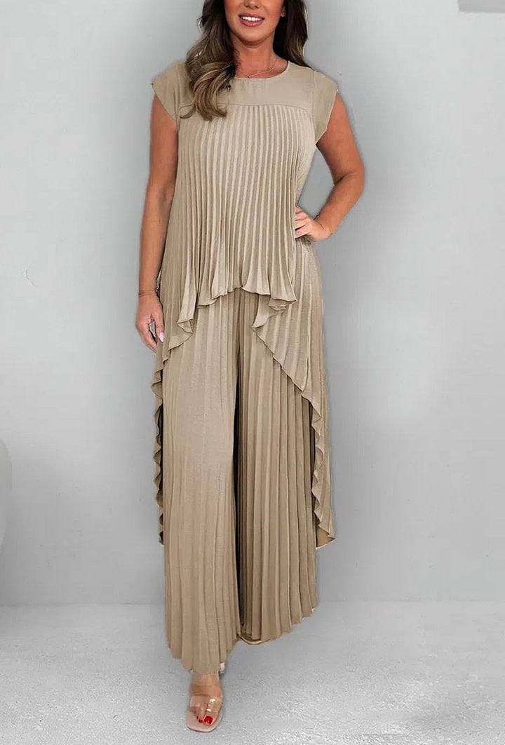Mexie – Elegante Conjunto de Plissado