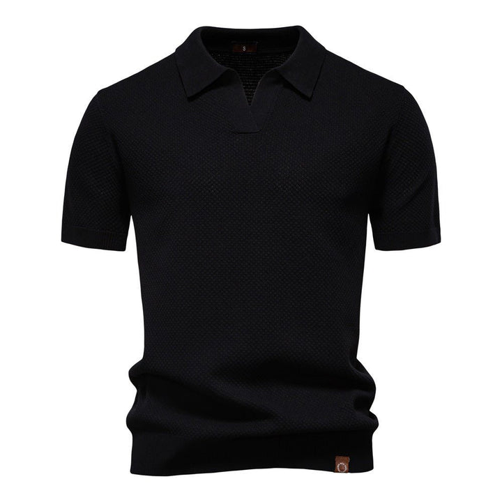 Agosto | Polo-shirt casual estruturado