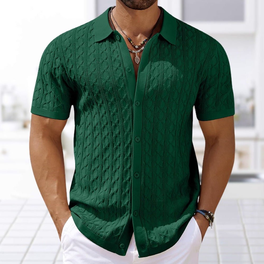 Menno | Camisa de Malha de Manga Curta