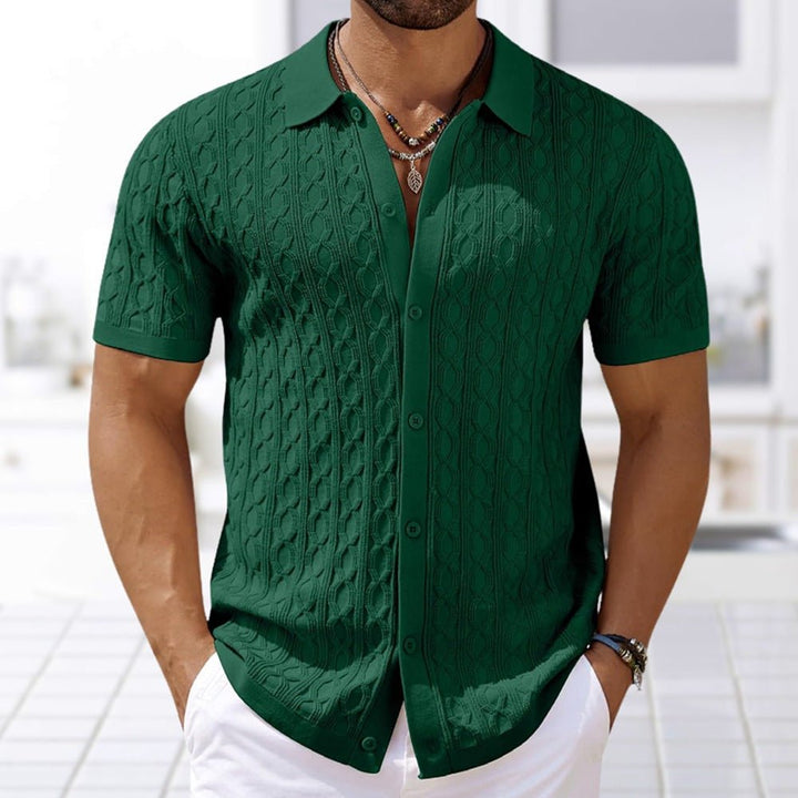Menno | Camisa de Malha de Manga Curta