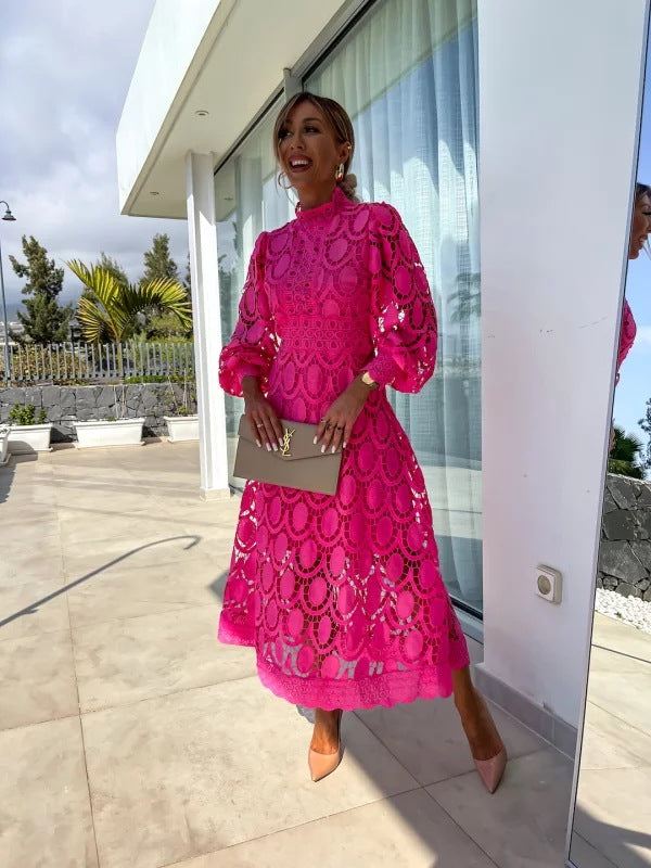 Noor - Vestido de Renda Romântico