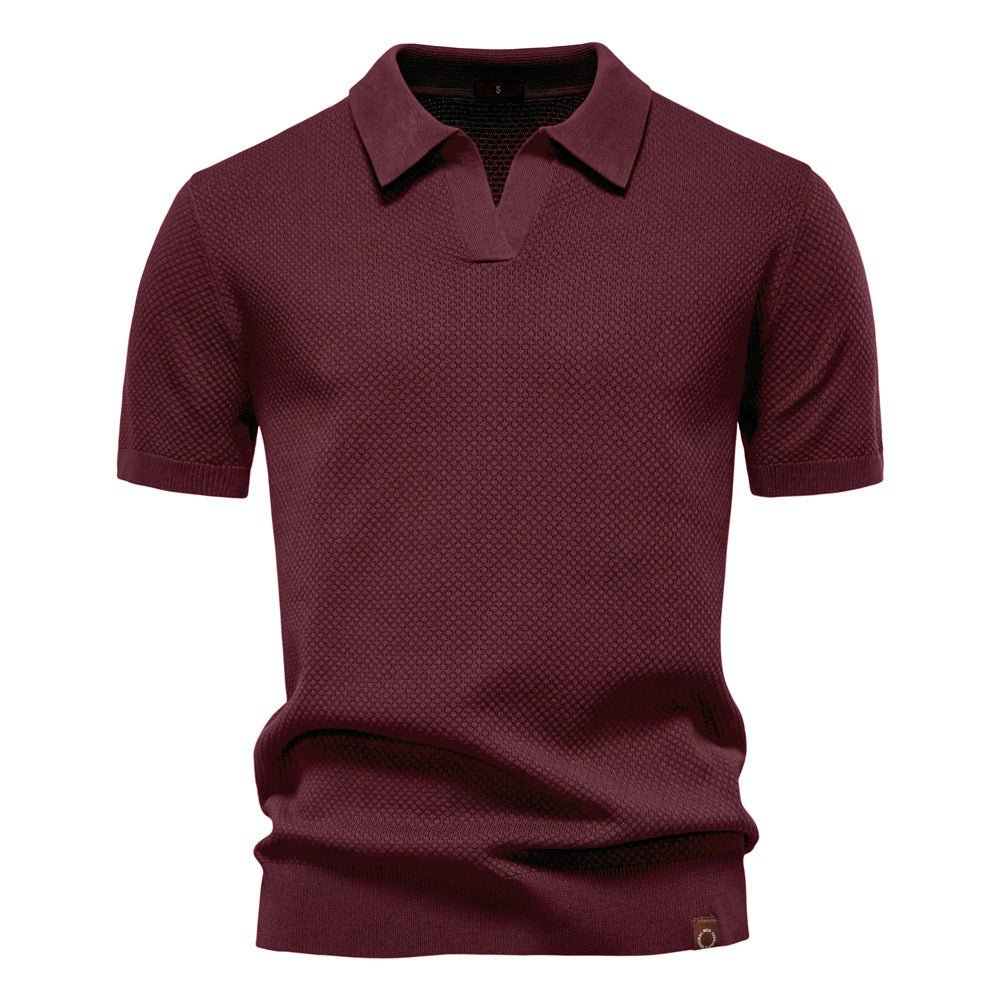 Agosto | Polo-shirt casual estruturado