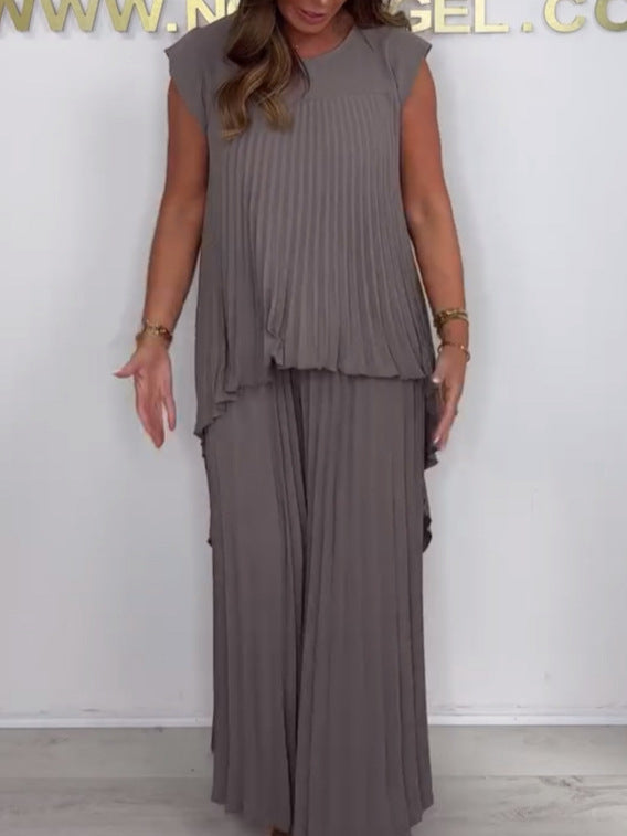 Mexie – Elegante Conjunto de Plissado