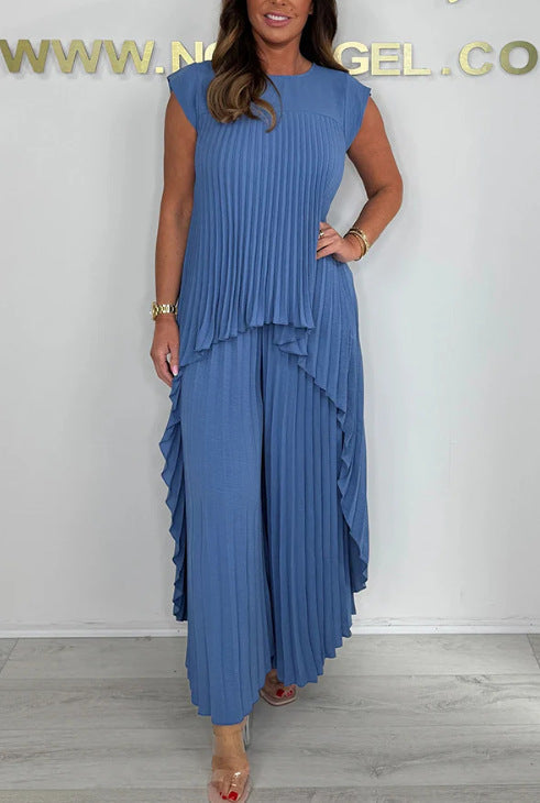 Mexie – Elegante Conjunto de Plissado