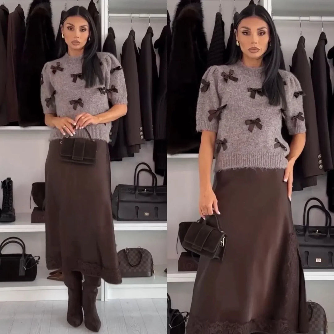 Paige – Conjunto de Malha Elegante e Aconchegante
