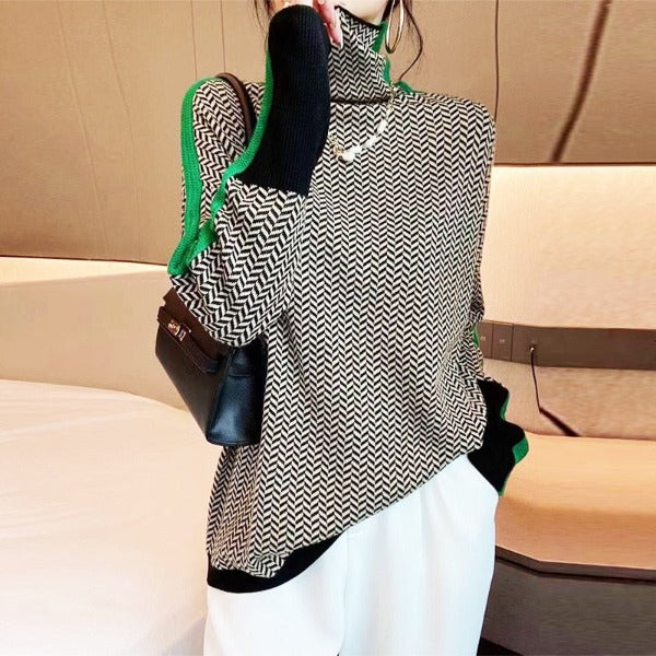 Arabella™ | Pullover de Gola Alta