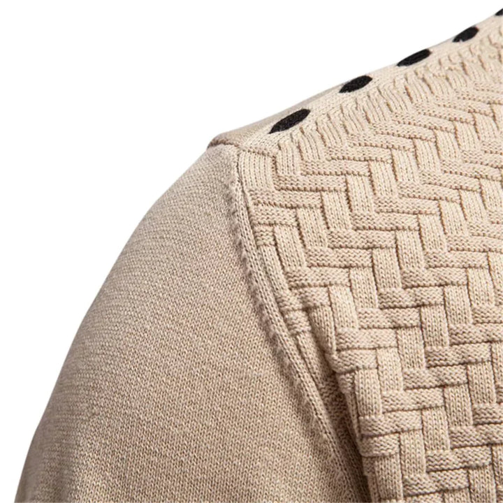 Schneider | Cardigan Masculino Quente com Decote em V