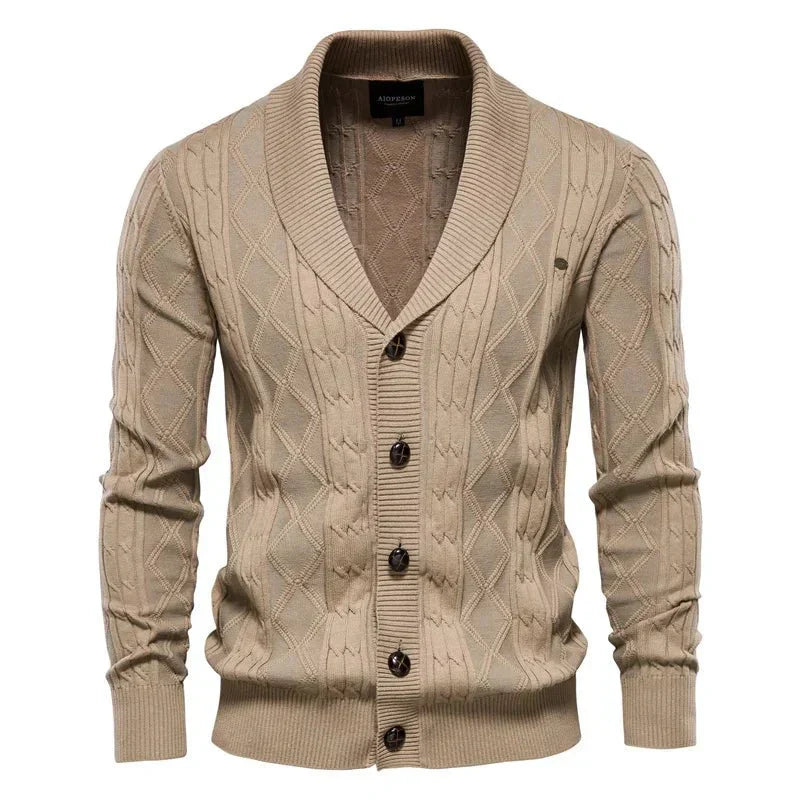 Waldemar | Cardigan Masculino com Botões