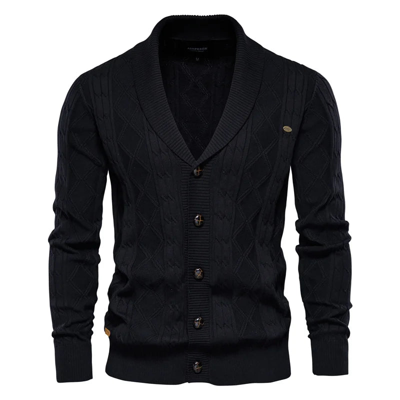 Waldemar | Cardigan Masculino com Botões