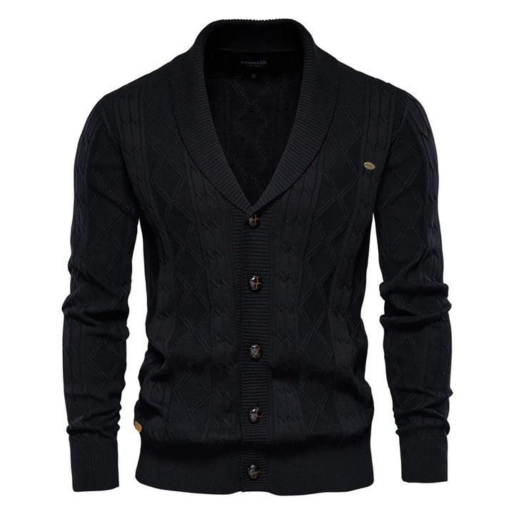Waldemar | Cardigan Masculino com Botões