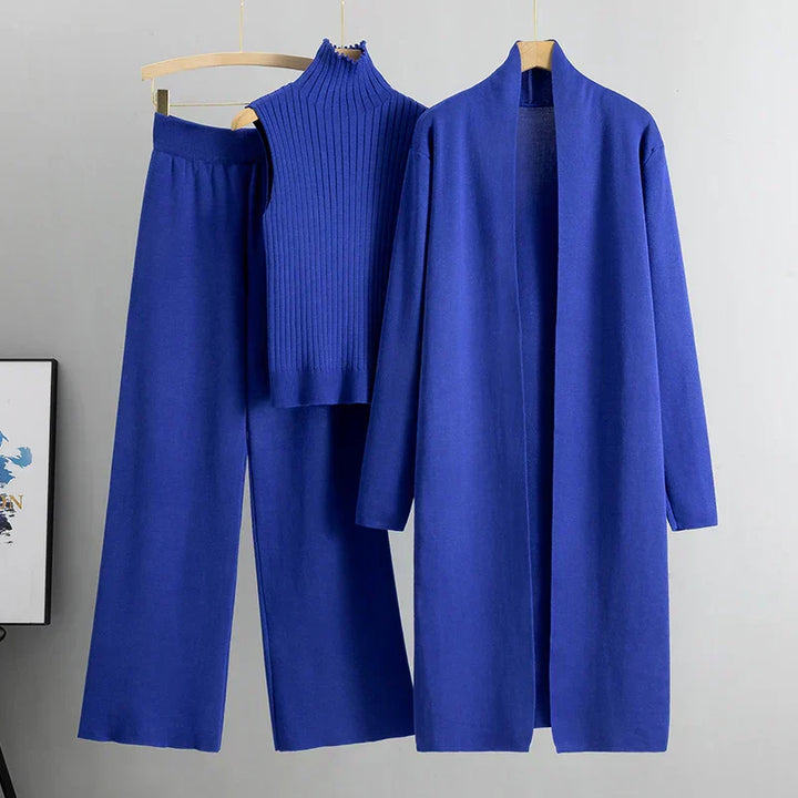 Lena™ | Conjunto de Roupa Clássico de 3 Peças