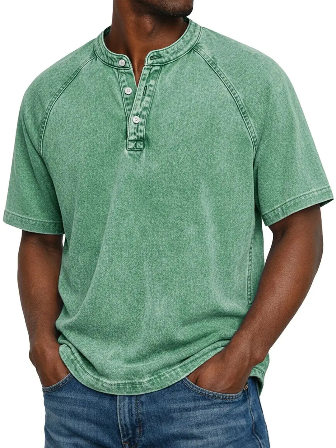 Lukas | Camisa Vintage com Botões para Homens