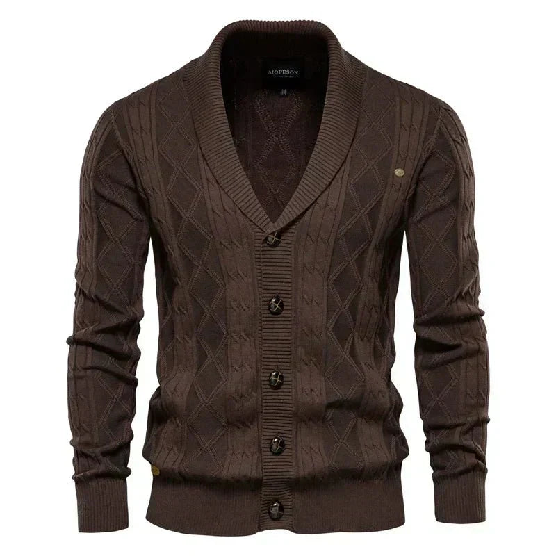 Waldemar | Cardigan Masculino com Botões
