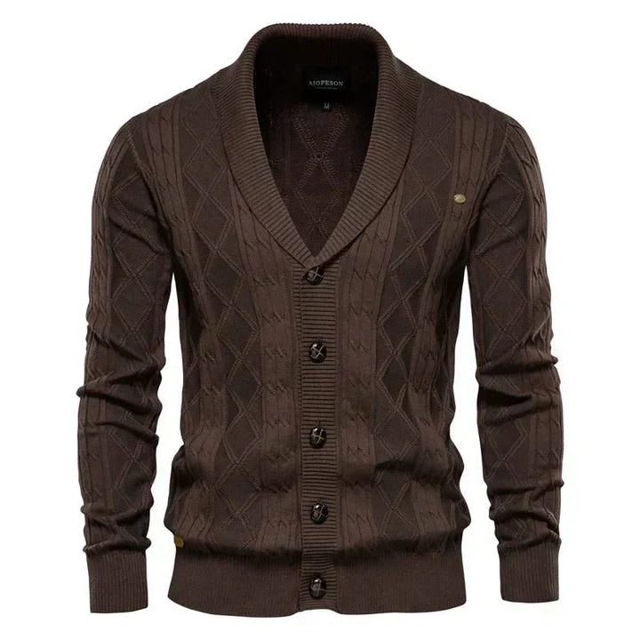 Waldemar | Cardigan Masculino com Botões