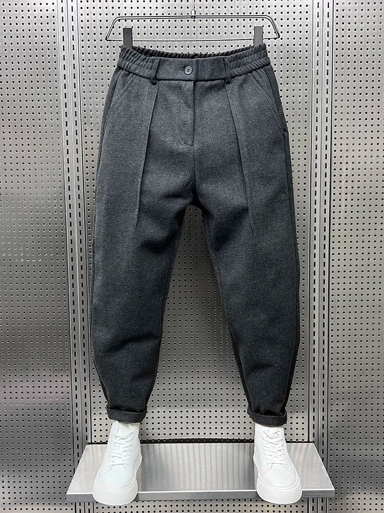Feinwerk™ | Calças Elegantes para Homem