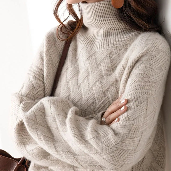 Valentina™| Pullover de Gola Alta