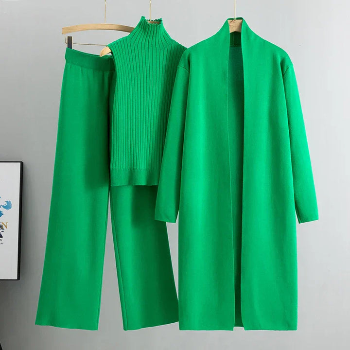 Lena™ | Conjunto de Outfit Clássico de 3 Peças