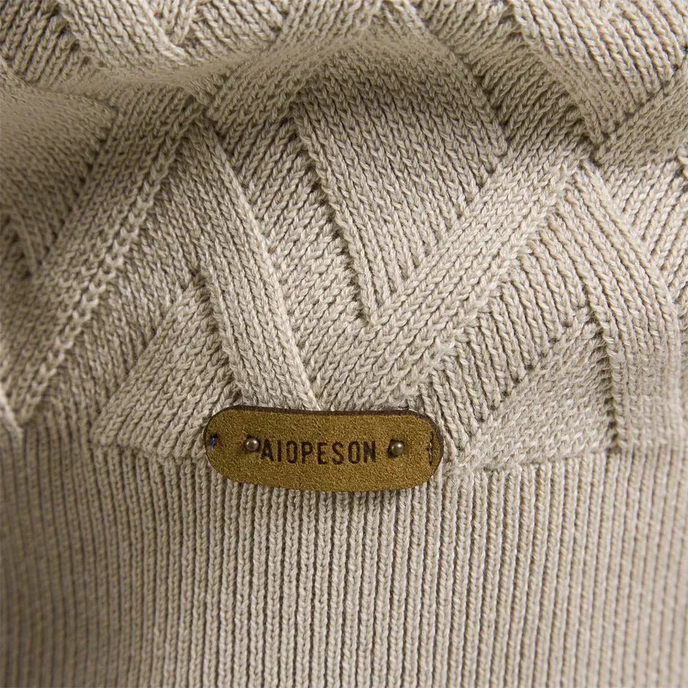 Theodor | Pullover Masculino com Padrão de Losangos
