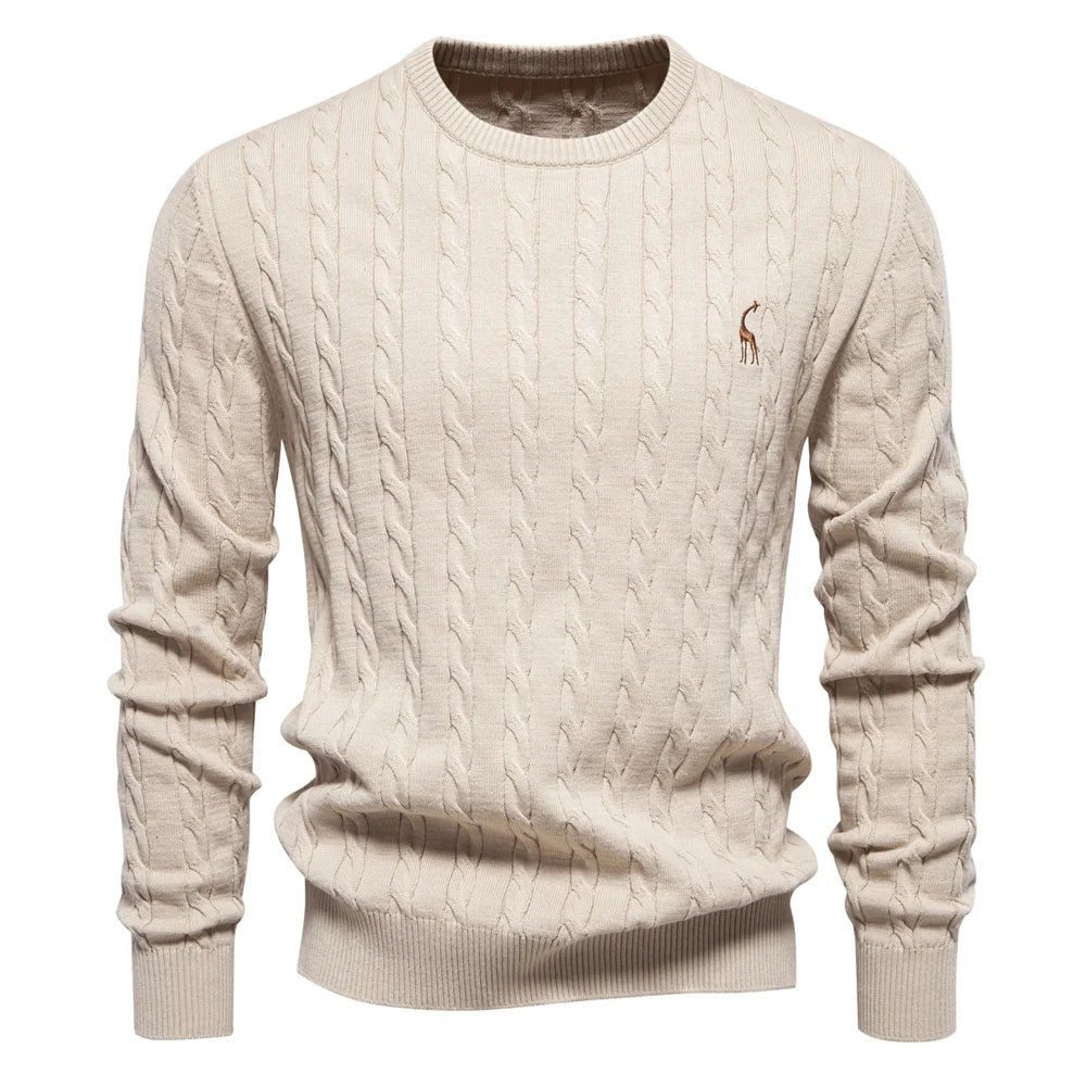 Falkner | Pullover de malha moderno para homens