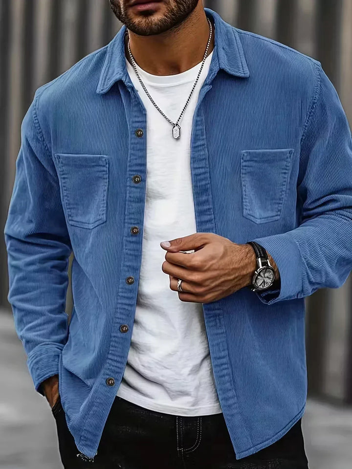 Lukas | Camisa de corduroy para homens
