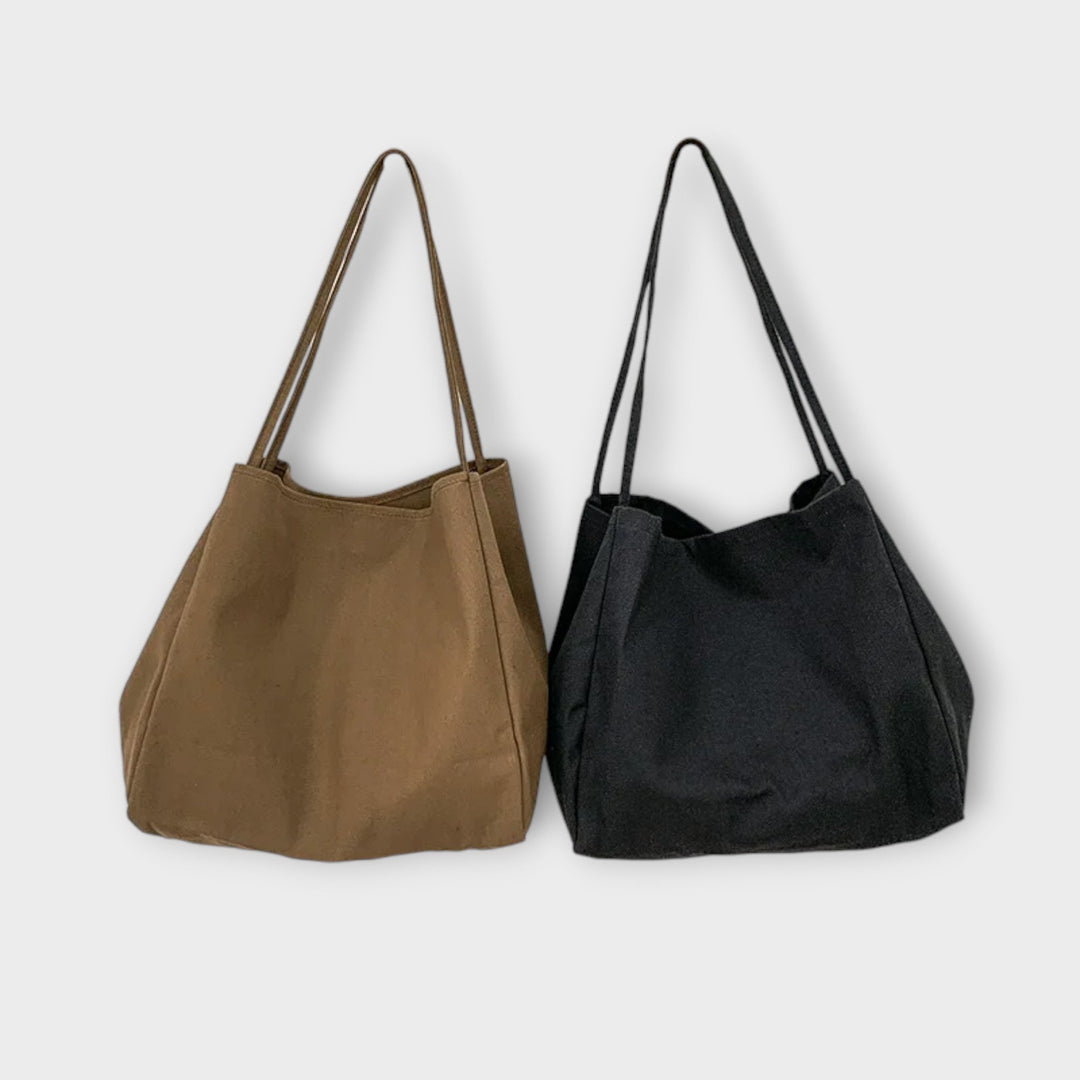 Olivia - Bolsa de Compras Grande em Lona de Alta Qualidade