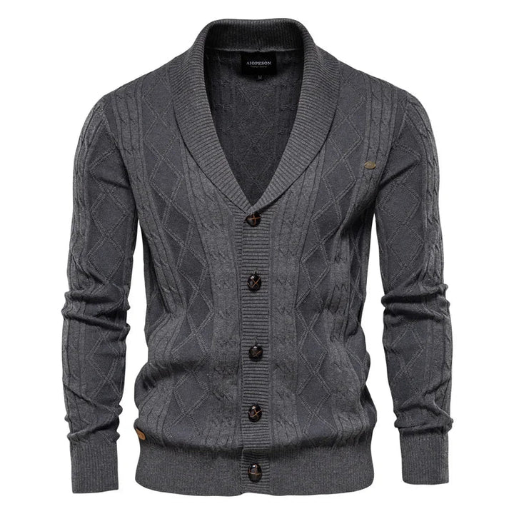 Waldemar | Cardigan Masculino com Botões
