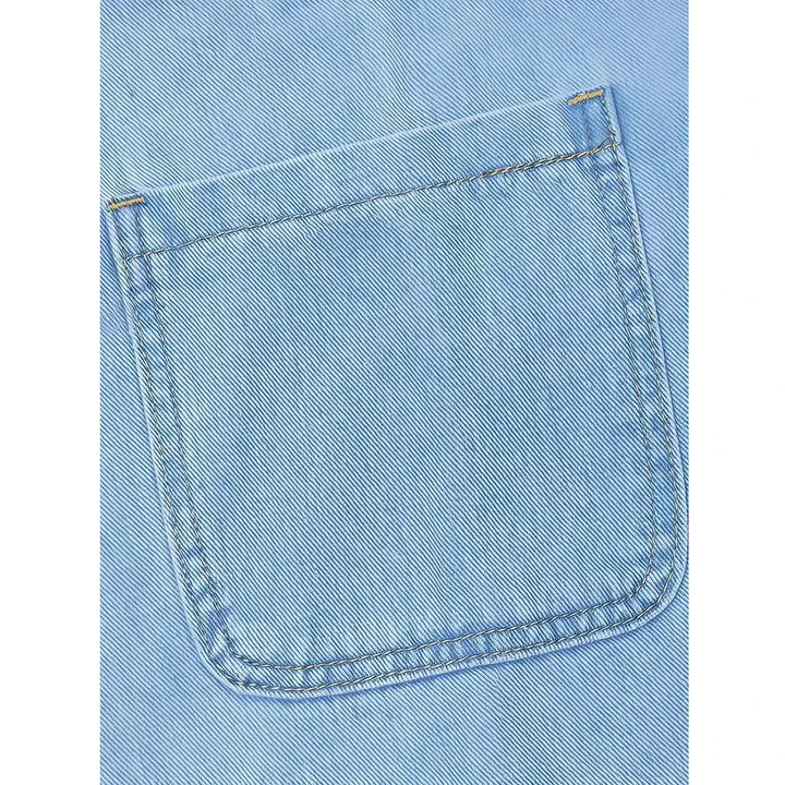 Beatriz - Vestido Relaxado em Denim