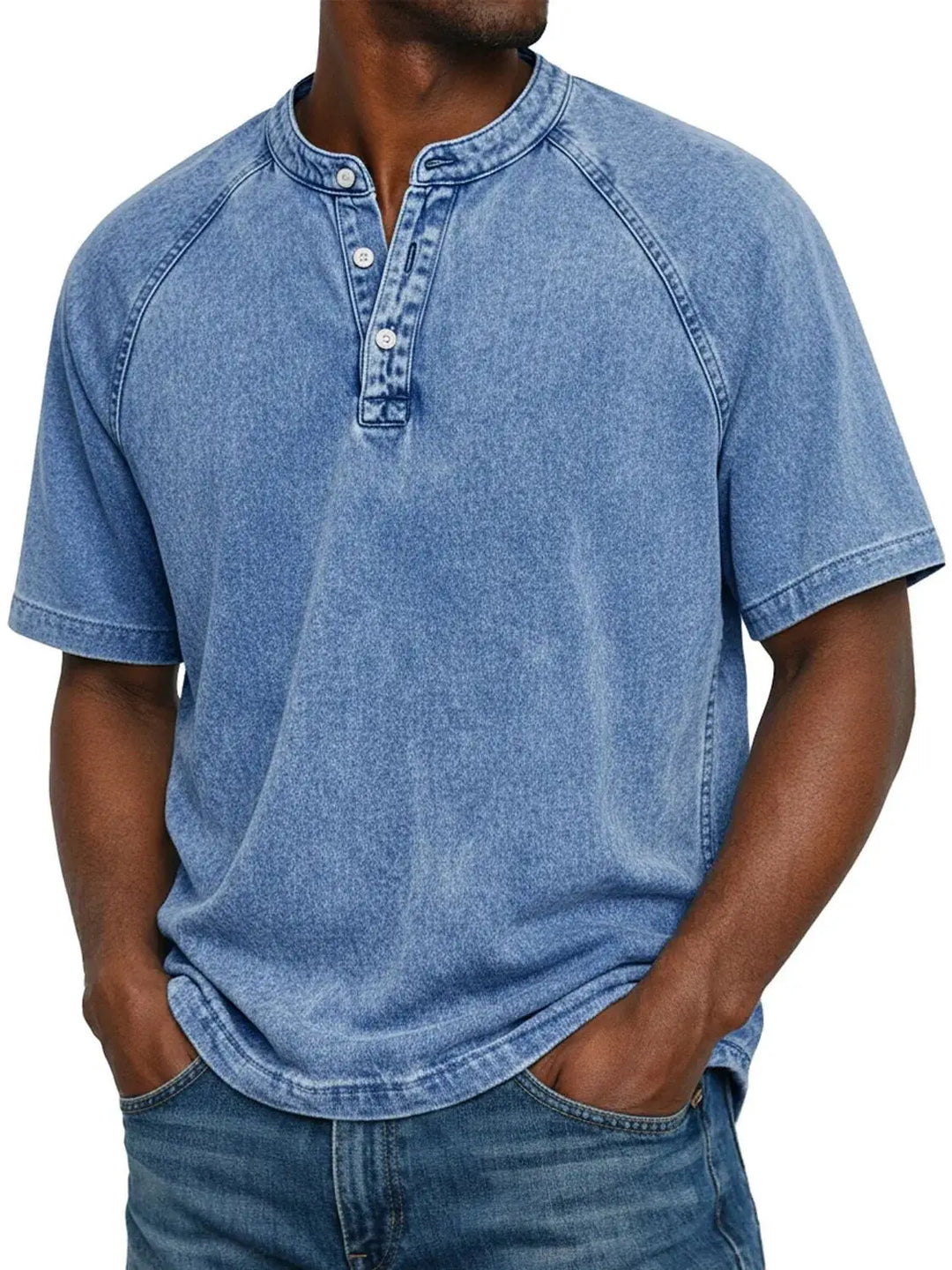Lukas | Camisa Vintage com Botões para Homens
