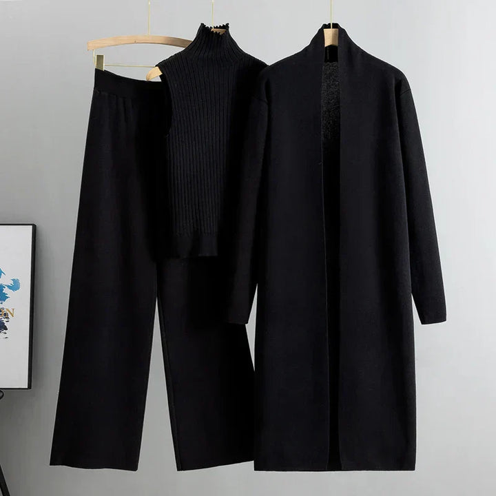 Lena™ | Conjunto de Roupa Clássico de 3 Peças