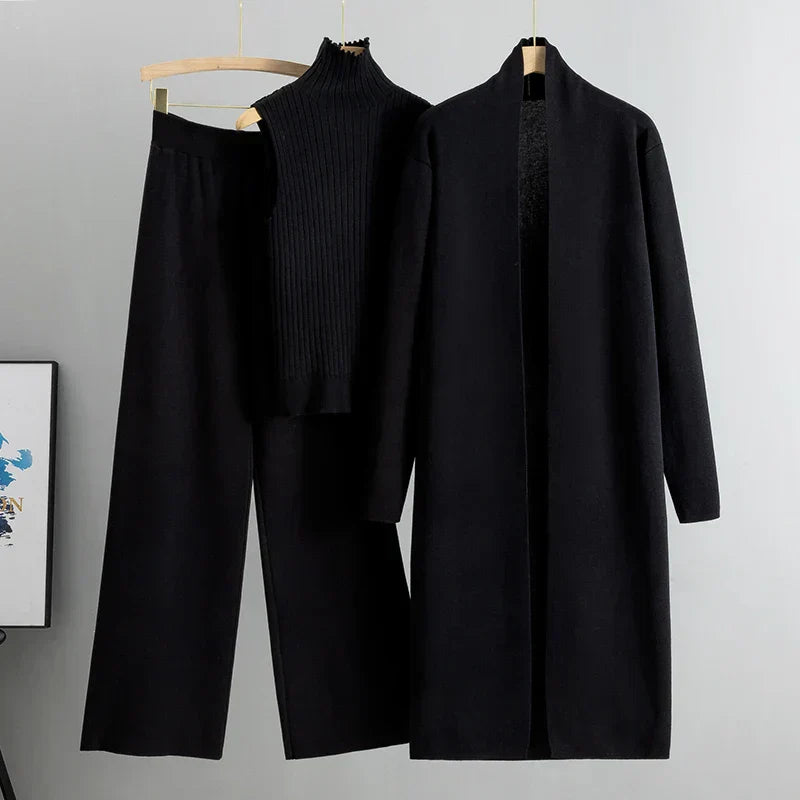 Lena™ | Conjunto de Outfit Clássico de 3 Peças