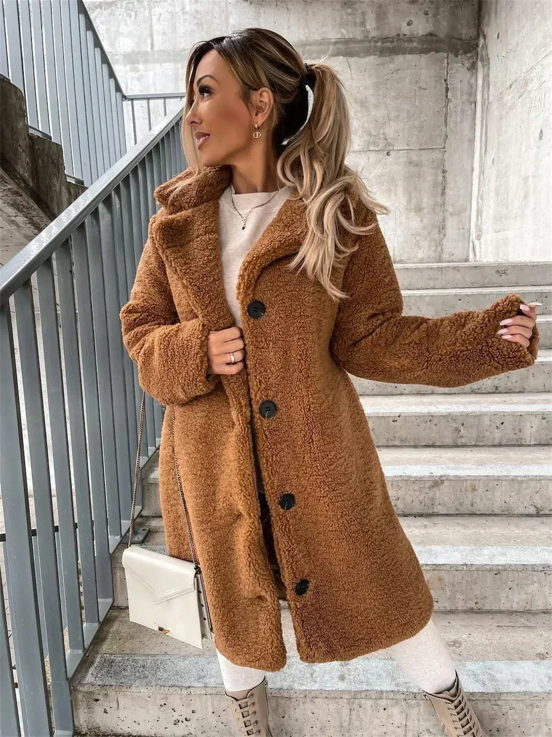 Naomi™| Casaco de Peluche