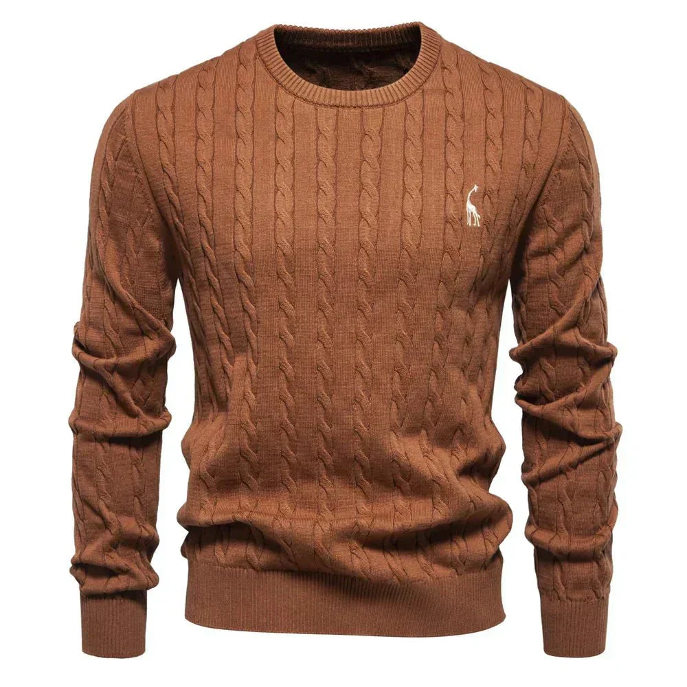 Falkner | Pullover de malha moderno para homens