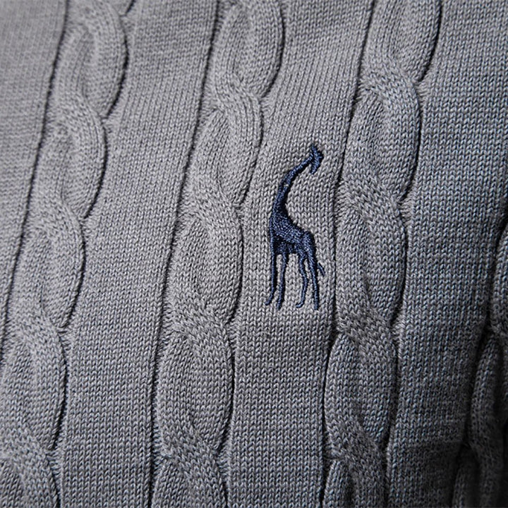 Falkner | Pullover de malha moderno para homens